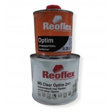 Reoflex  Акриловий лак Optim із затверджувачем, 0,5 л + 0,25 л