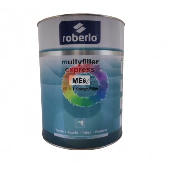 Грунт акриловий автомобільний ROBERLO MULTYFILLER ME6 чорний, 1 л (без затверджувача)