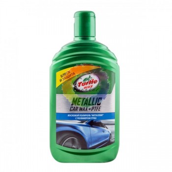 Полироль для покрытия металлик Turtle Wax + PTFE з тефлоном 500 мл