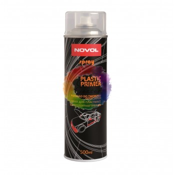 Грунт для пластмас NOVOL PLASTIC PRIMER Аерозоль, 0,5л