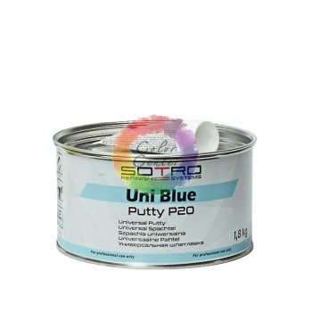 Універсальна шпаклівка для авто SOTRO Uni Blue Putty P20 1,8 кг