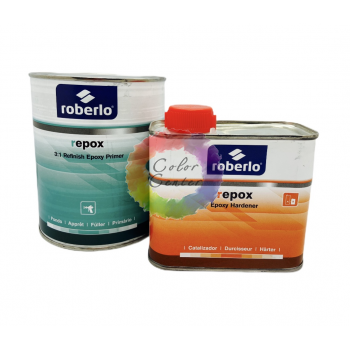 Грунт епоксидний, матовий Roberlo 3:1 Repox 0,9 л + затвер.